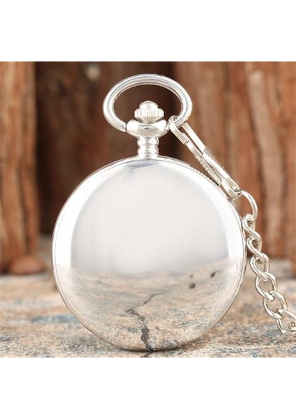 Gümüş Ayna Pürüzsüz Mekanik El Sarma Cebi Siyah Romen Rakamları Ekran Retro Kolye Cep Manuel Timepiece | Cep ve Amp;fob Saatler (Yurt Dışından) modelleri