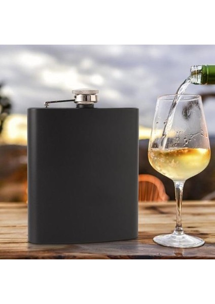 1 Set Faydalı 7 Oz Viski Likör Cep Şişesi Paslanmaz Hip Flask Güzel Işçilik Ev Aksesuarları | Kalça Şişeleri (Yurt Dışından) modelleri