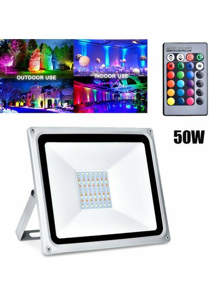 50 W LED Sel Işık Rgb Renk Değiştirme Işıklandırmalı Açık Bahçe Lambası (Yurt Dışından) modelleri