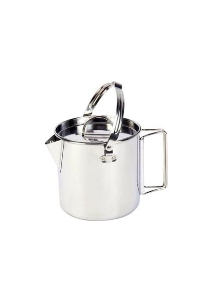 Kamp Su Isıtıcısı Paslanmaz Çelik Açık Pişirme Kettle 1.2l Yürüyüş Sırt Çantası Pikiçeği Için Asılı Pot | Açık Hava Tabloları (Yurt Dışından)
