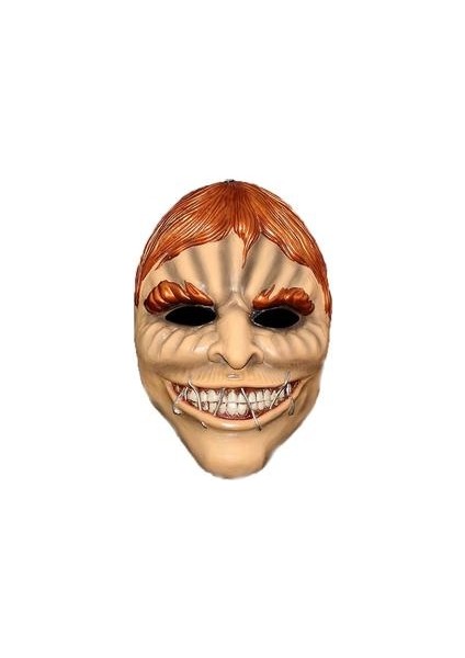 Payday Soıst Maskesi Sarışın Palyaço Kask Cosplay Sahne Cadılar Bayramı Masquerade Maske Parti (Yurt Dışından)