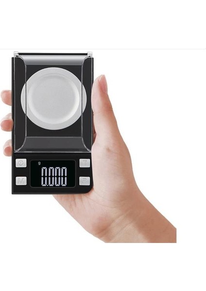 Yüksek Hassasiyetli Elektronik Takı Laboratuvarı Ölçekler Elmas Altın Germi Tıbbi Cep Dijital Milligram Ölçekli Dengesi (Yurt Dışından)