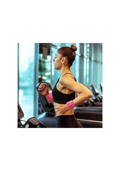 Yoga Fitness Ağırlık Taşıyan Bilezik, Dayanıklı Giyilebilir Ağırlık Bilezik (Pembe) (Yurt Dışından) fiyatları
