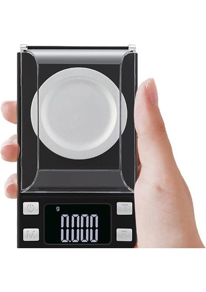 Hassas Cep Takı Ölçeği Mini Elektronik Ölçek Yüksek Hassasiyetli Altın Karat Dengesi Milligram Ölçeği (Yurt Dışından)