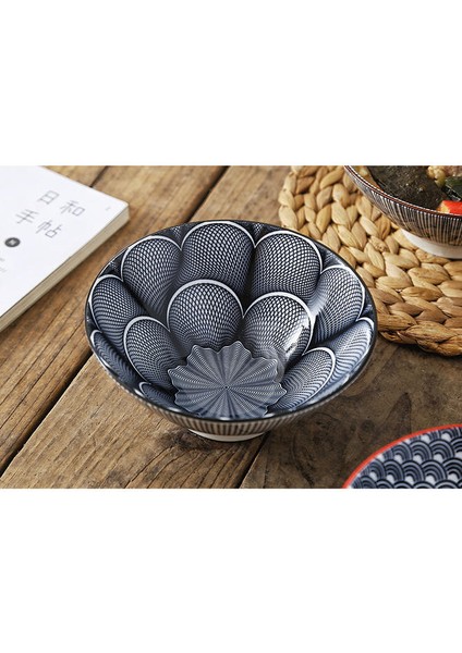 7 Inç Iskandinav Tarzı Modern Basit Seramik Sofra Ev Restoran Bireysel Kova Pirinç Lapası Kase Çorba Noodle Kase | Kaseler (Yurt Dışından)