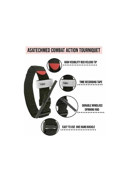 3 Paket Tıbbi Turnike Hızlı Uygulama Acil Durum Dış Hava Ilk Yardım Kiti Kurtarma Savaş Turnike (Yurt Dışından) fırsatları