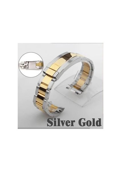 Rolex Erkekler Için Bilezik Izle Ince Tuning Çekme Düğmesi Toka Kayışı Paslanmaz Çelik Watch Band Zinciri | Bantları Izle (Yurt Dışından) modelleri