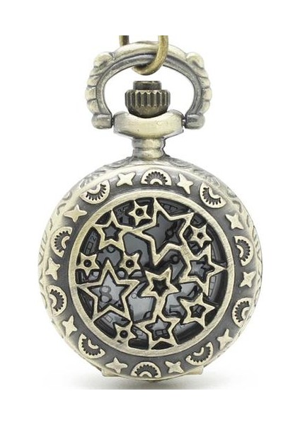 Steampunkvictorian Babysbreath Twinkle Küçük Yıldız Çevirme Cebi Kolye Kolye Hediye | Cep ve Amp;fob Saatler (Yurt Dışından)