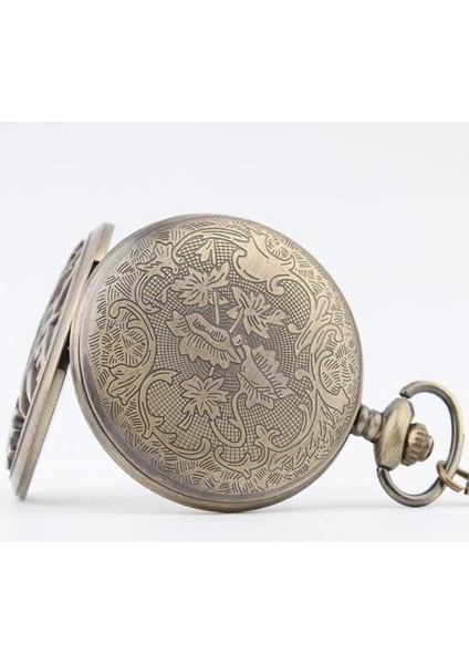 Vintage Ağır Metal Yön Göstergesi Tasarım Kuvars Çevirme Cebi Kolye Parti Benzersiz Hediye | Cep ve Amp;fob Saatler (Yurt Dışından)