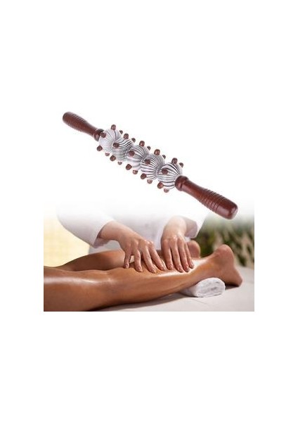 Ahşap Stick Roller Masaj Aracı (Yurt Dışından)