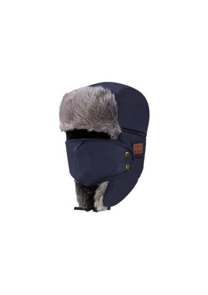 Bluetooth Kış Trapper Ushanka Rüzgar Geçirmez Şapka, Erkekler ve Kadınlar Için Beanie Rus Şapkalar Açık Kayak Spor (Laciball) (Yurt Dışından)