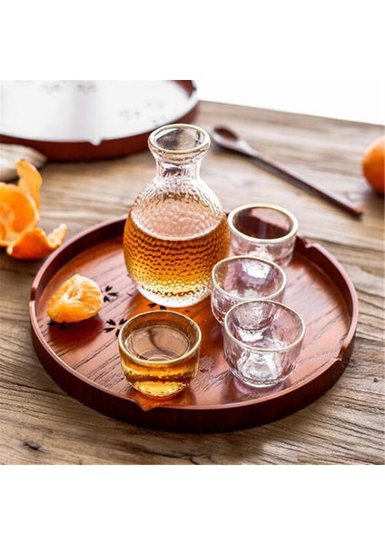 Yuvarlak Kiraz Katı Ahşap Çay Kahve Snack Gıda Yemekleri Servis Tepsi Plakası Restoran Tepsileri Mutfak Ahşap Gıda Meyve Diskli Çay Tepsisi | Çay Tepsileri (Yurt Dışından)