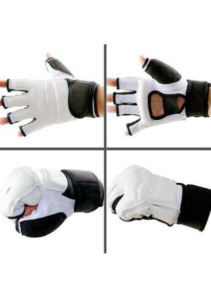 Taekwondo Zımbalama Için Parmaksız Eldivenler, Kadınlara Uyar ve Amp;erkekler (L) (Yurt Dışından) fiyatları