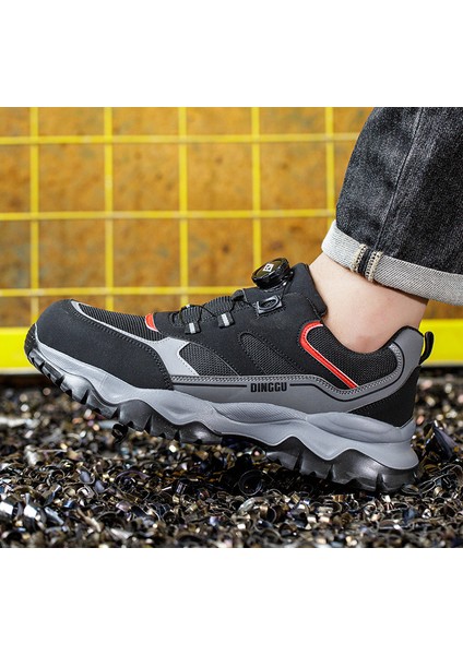 Düğme Işçilik Sigortası Ayakkabı Erkek Dört Mevsim Hafif Anti-Smash Anti-Delinme (Yurt Dışından) fırsatları