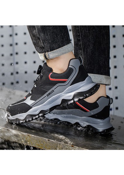 Düğme Işçilik Sigortası Ayakkabı Erkek Dört Mevsim Hafif Anti-Smash Anti-Delinme (Yurt Dışından) indirimleri