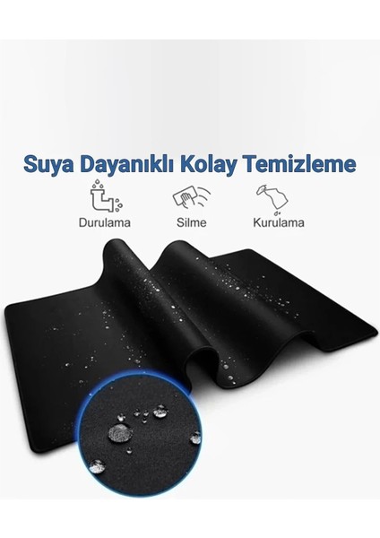 Sonictouch Ultragrand Vosvos Gamer Oyuncu Xxl Gri Klavye Mouse Pad 40X90CM