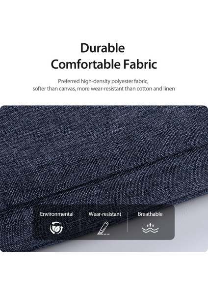 15.5-16 Inç Laptop Çantası Su Geçirmez Polyester Kumaş Bilgisayar Taşıma Çantası (Yurt Dışından) indirimleri