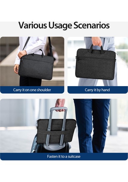 13-13.9 Inç Su Geçirmez Dizüstü Bilgisayar Omuz Çantası Dizüstü Bilgisayar Çantası (Yurt Dışından) indirimleri