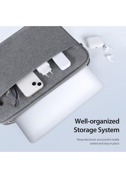 13-13.9 Inç Fermuarlı Yatay Dizüstü Bilgisayar Çantası Laptop Çantası (Yurt Dışından) fırsatları