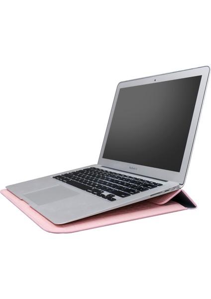 11-12 Inç Dizüstü Bilgisayar Kılıfı Pu Deri Timsah Doku Standı Laptop Çantası Çanta (Yurt Dışından) modelleri