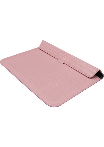 11-12 Inç Dizüstü Bilgisayar Kılıfı Pu Deri Timsah Doku Standı Laptop Çantası Çanta (Yurt Dışından) fırsatları