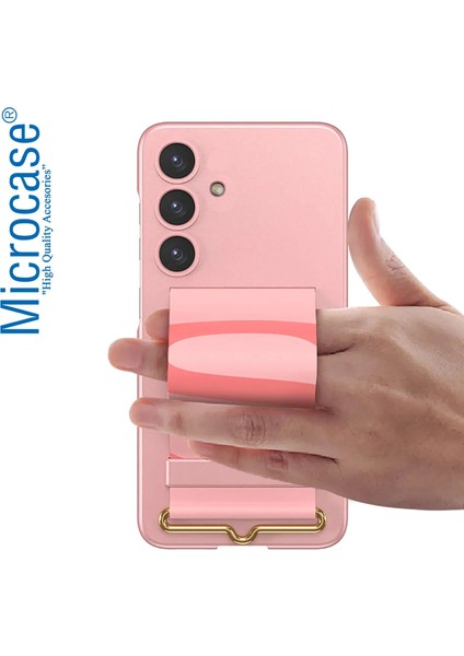 Samsung Galaxy S24 Parmak Tutuculu Kayış Askılı Plastik Kılıf - AL3565 fiyatları