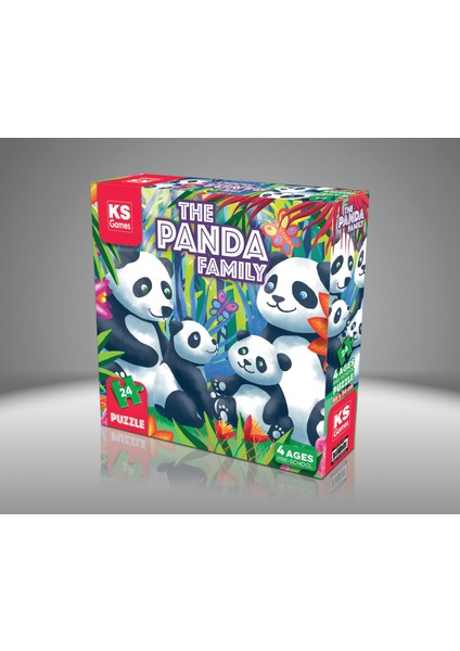 The Panda Family Pre School Puzzle 24 Parça