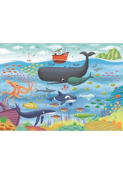 KS Games The Fisherman Sluck Pre School Puzzle 24 Parça