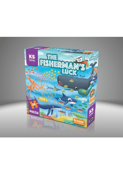 KS Games The Fisherman Sluck Pre School Puzzle 24 Parça