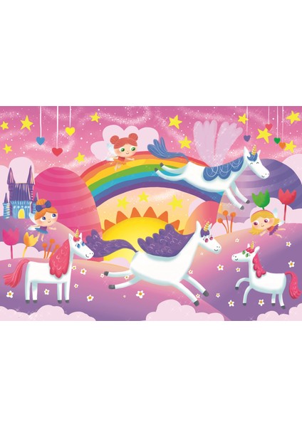 The Unicorn Dream Pre School Puzzle 35 Parça