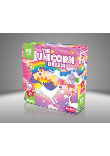 The Unicorn Dream Pre School Puzzle 35 Parça