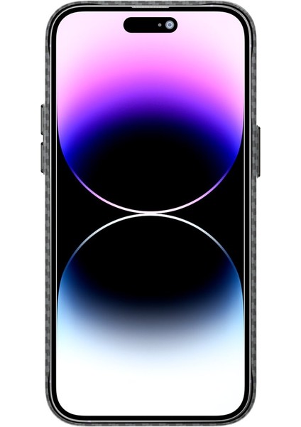 Apple iPhone 14 Pro Max Kılıf Mekanik Görünümlü Wireless Şarj Destekli Magsafe Mekanik Kapak