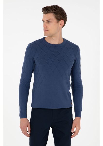 G081SZ0TK-1955102 Erkek Triko Kazak