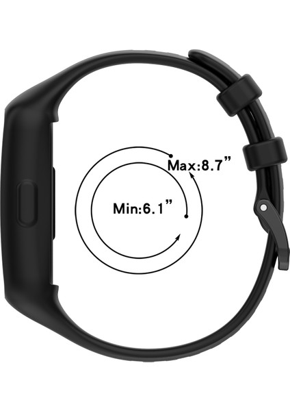Huawei Band 7 Için Hepsi Bir Arada Silikon Kayış (Yurt Dışından)