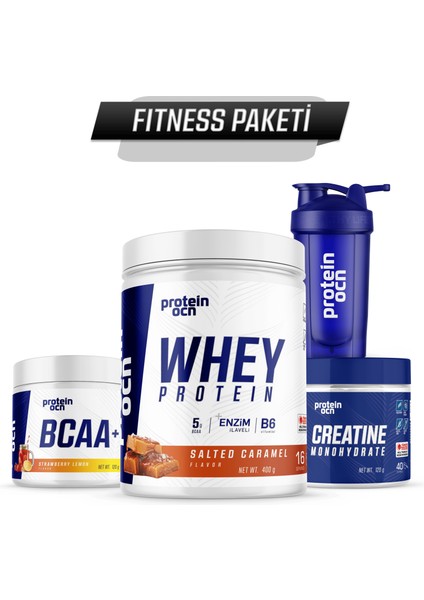 Fitness Paketi - Salted Caramel Strawberry Lemon