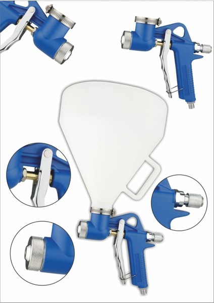 5 Lt Havalı Fasarit Boya Tabancası 8300