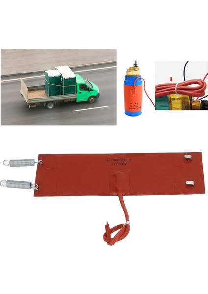 Silikon Isıtma Pedi, Otomatik Kapanma Su Geçirmez Yalıtım Motor Yağı Haznesi Isıtma Pedi Kamyonlar Için (Yurt Dışından) fiyatları