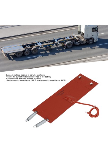 Silikon Isıtma Pedi, Otomatik Kapanma Su Geçirmez Yalıtım Motor Yağı Haznesi Isıtma Pedi Kamyonlar Için (Yurt Dışından) modelleri