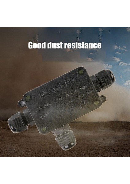 Dış Mekan Bağlantı Kutusu Suya Dayanıklı IP66 Elektrik Kablosu Konnektör Kutusu 2 3 Yollu Jessica (Yurt Dışından) fiyatları