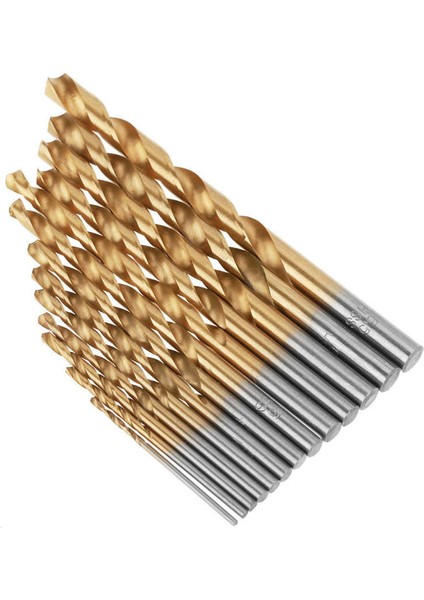 13X 1.5-6.5mm Yüksek Hız Çeliği Hss Titanyum Kaplamalı Matkap Uçları Şaft Seti Aracı Sıcak (Yurt Dışından) fiyatları