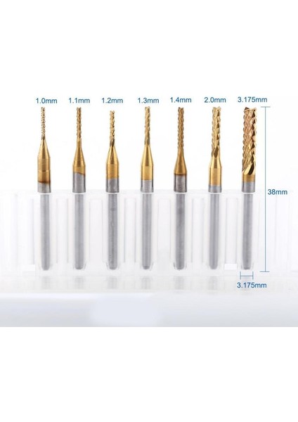 Karbür Uçlu Freze Gravür Ucu Kesici Gravür Uçlu Frezenin Değiştirilmesi (2.0mm) (Yurt Dışından) indirimleri