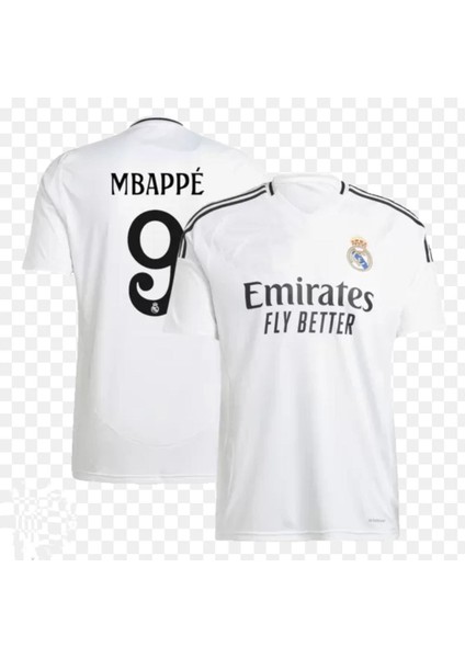 Real Madrid 2024/25 Yeni Sezon Kylian Mbappe Iç Saha Forması (Beyaz) fiyatları