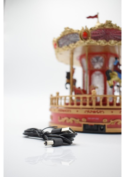 Premium Collection Yılbaşı Süsü Atlıkarınca Xl indirimleri