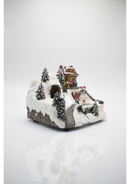 Premium Collection Dekoratif Işıklı Müzikli Kar Küresi City fırsatları