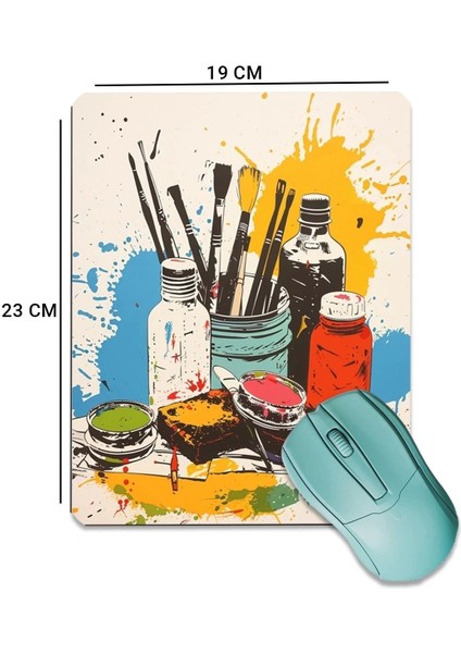 Sonictouch Boya Seti Temalı Pürüzsüz Yüzey Kaymaz Taban Dikişsiz Kenar Gamer Oyuncu Mouse Pad 19X23CM fiyatları