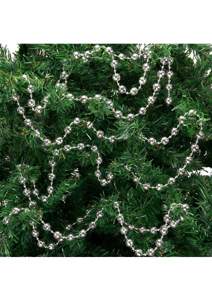 Premium 5 Metre 6mm Yılbaşı Zincir Süs Gümüş fiyatları