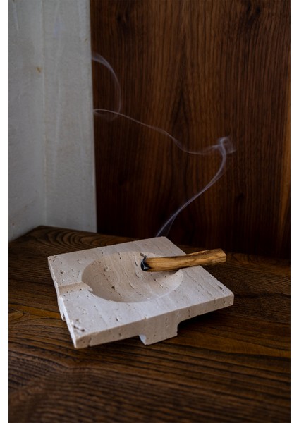 Mermer Palo Santo Tütsülük ve Kül Tablası