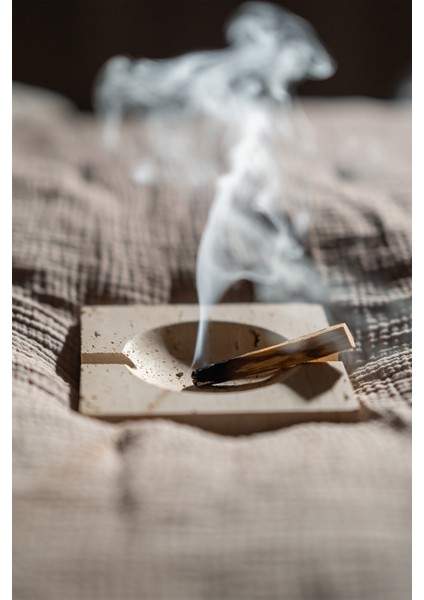 Mermer Palo Santo Tütsülük ve Kül Tablası