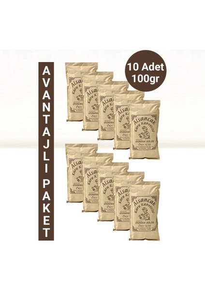 Orta Kavrulmuş Türk Kahvesi 100GR x 10 Adet