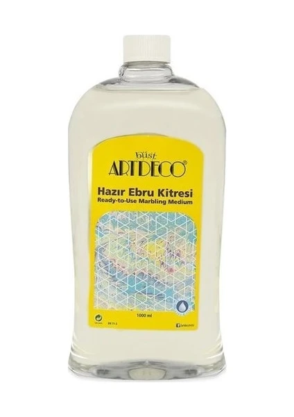 Ebru Boyası Sıvı Kitre 1000 ml